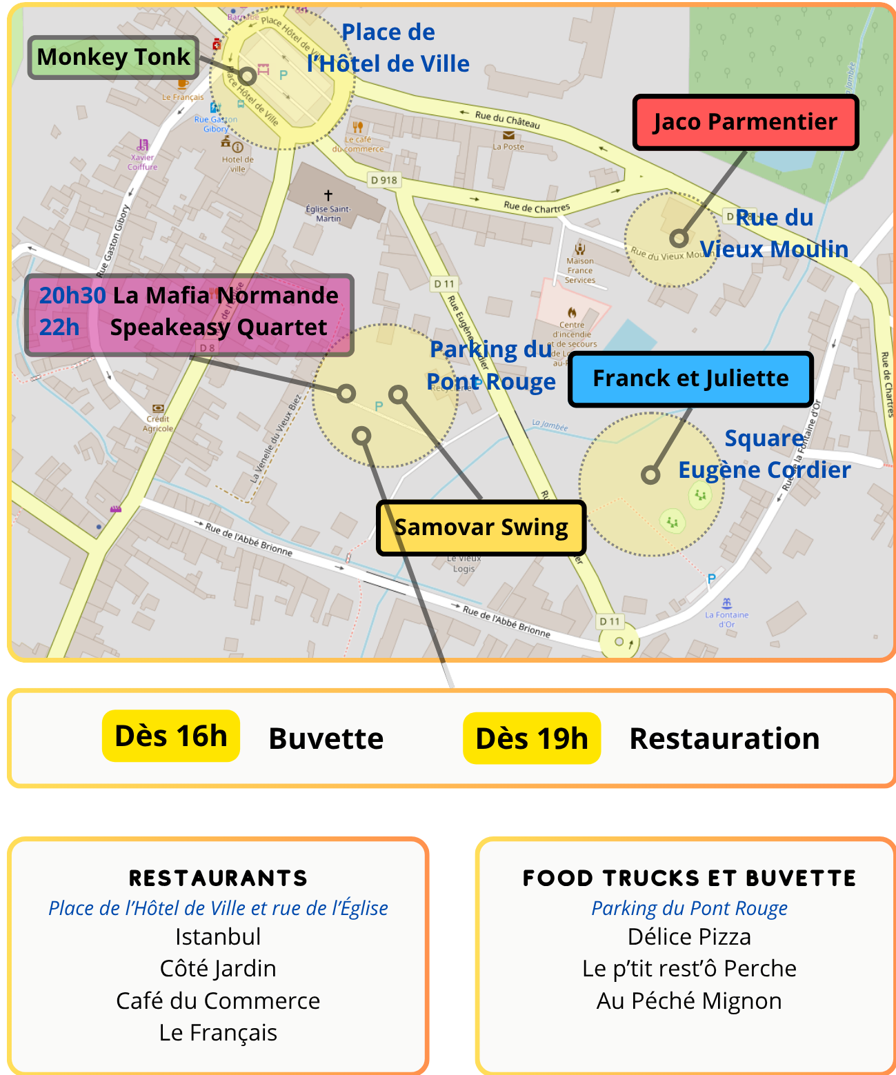 Plan du FestiJazz